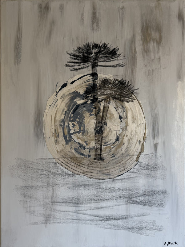 Dos Araucarias 80 x 60